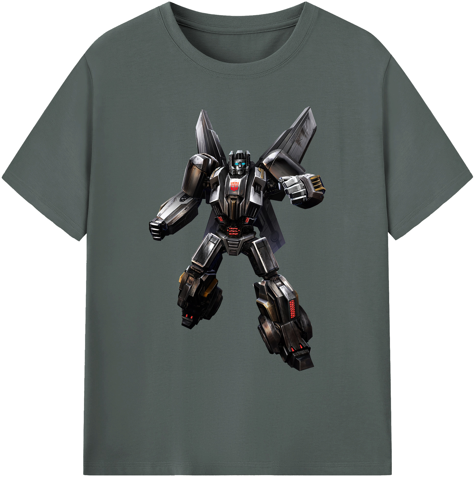 （画像用） Transformers トランスフォーマー 綿100％ メンズ半袖Tシャツ｜肌触りやわらか＆通気性